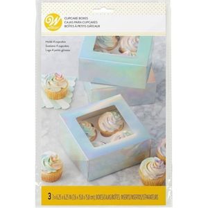 Set de 3 Cajas Wilton 4 Cavidades