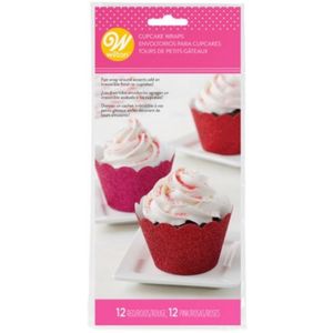24 Wraps Wilton para Cupcakes