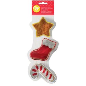 Set de 3 Cortadores Wilton Estrella Navidad