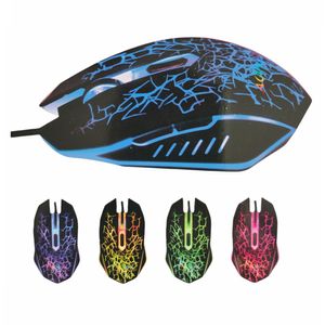 Mouse Gamer Aoas K70 Rgb Iluminacion Led 3200 Dpi Cable 1.8m