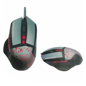 Mouse Gamer Aoas K80 Rgb Iluminación Led 3200 Dpi Cable 1.8m