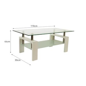 Mesa de Centro Icardi Blanca