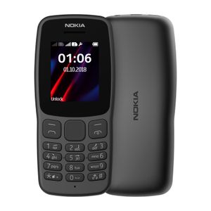 Celular Nokia 106 2G 1.8" Negro