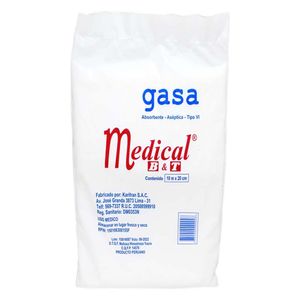 Gasa Aséptica Medical B & T 10m x 20 cm Sobre 1 un