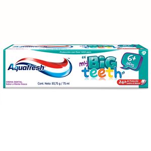 Pasta Dental AQUAFRESH My Big Teeth Tubo 110.5g