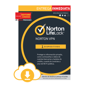 Norton VPN 1 dispositivos 2 Años
