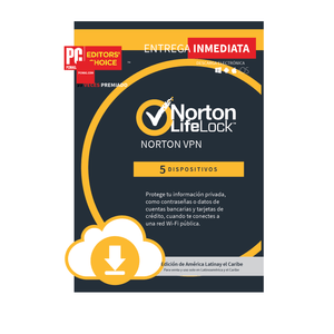 Norton VPN 5 dispositivos 1 Año