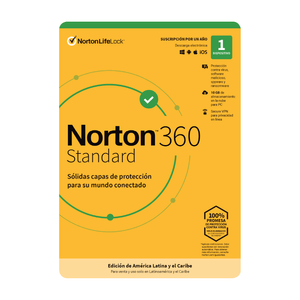 Antivirus Norton 360 Standard 1 Dispositivo 1 Año