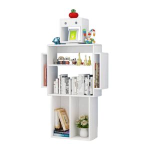 Librero  Bonno Oliver Blanco