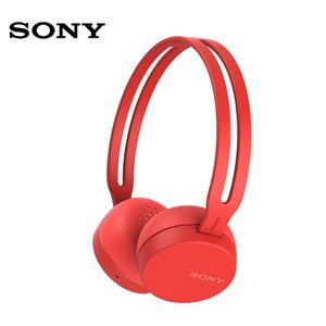 Audífono Sony WH-CH400 Bluetooth con NFC 20 Horas Color Rojo