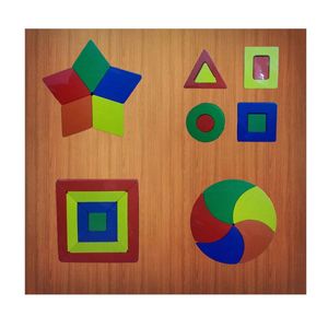 Set de Encaje con 4 Figuras Geométricas