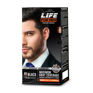 Life For Men Kit de Tinte para Cabello 01 Negro