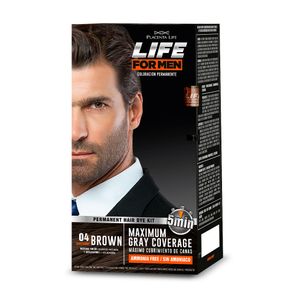 Life For Men Kit de Tinte para Cabello 04 Castaño
