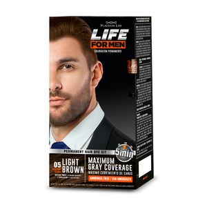 Life For Men Kit de Tinte para Cabello 05 Castaño Claro