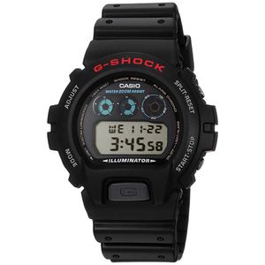 Reloj Casio G-Shock DW-6900-1V Para Hombre Digital Luz de Fondo Acuático Negro