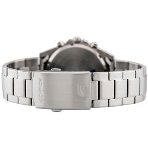 Reloj Casio Edifice EFV-510D-2AV Para Hombre Con Número de Serie Cronómetro Plateado Azul