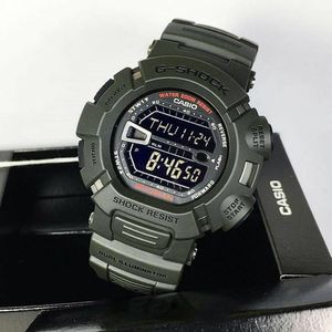 Reloj Casio G-Shock Mudman G9000-3V Para Hombre Digital Luz Automática Acuático Verde
