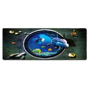 Mouse pad Base Escritorio Extra Large 30x80cm Computador Acuario