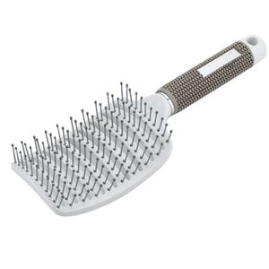 Cepillo de Cabello Cayetana Profesional Desenredante Curvo Blanco