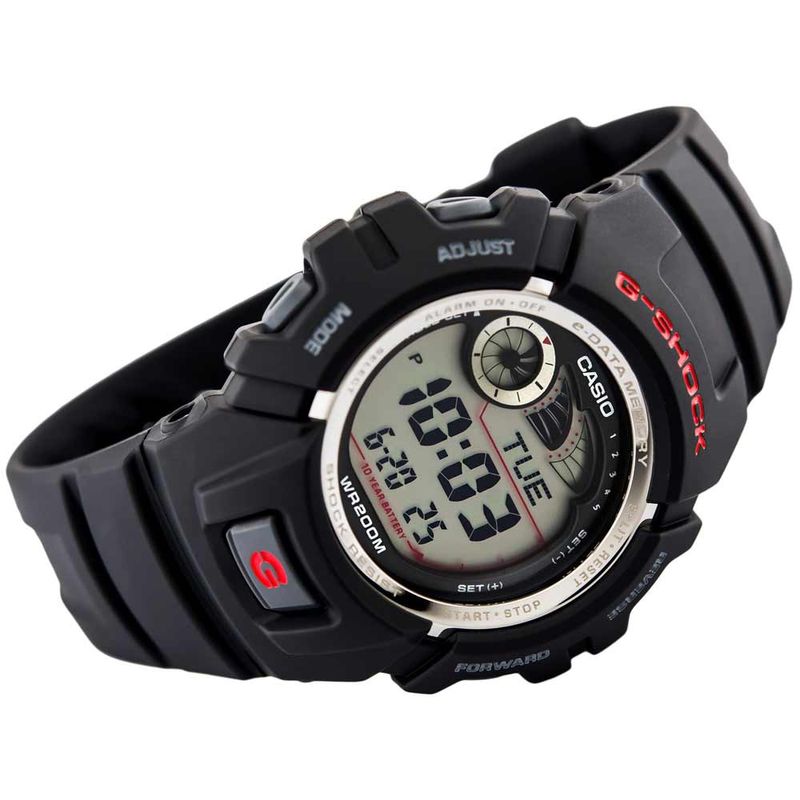 RELOJ HOMBRE G-SHOCK NEGRO CELESTE, DIGITAL