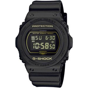 Reloj Casio G-Shock DW5700BBM-1 Para Hombre Digital Luz De Fondo Acuático 200m Negro