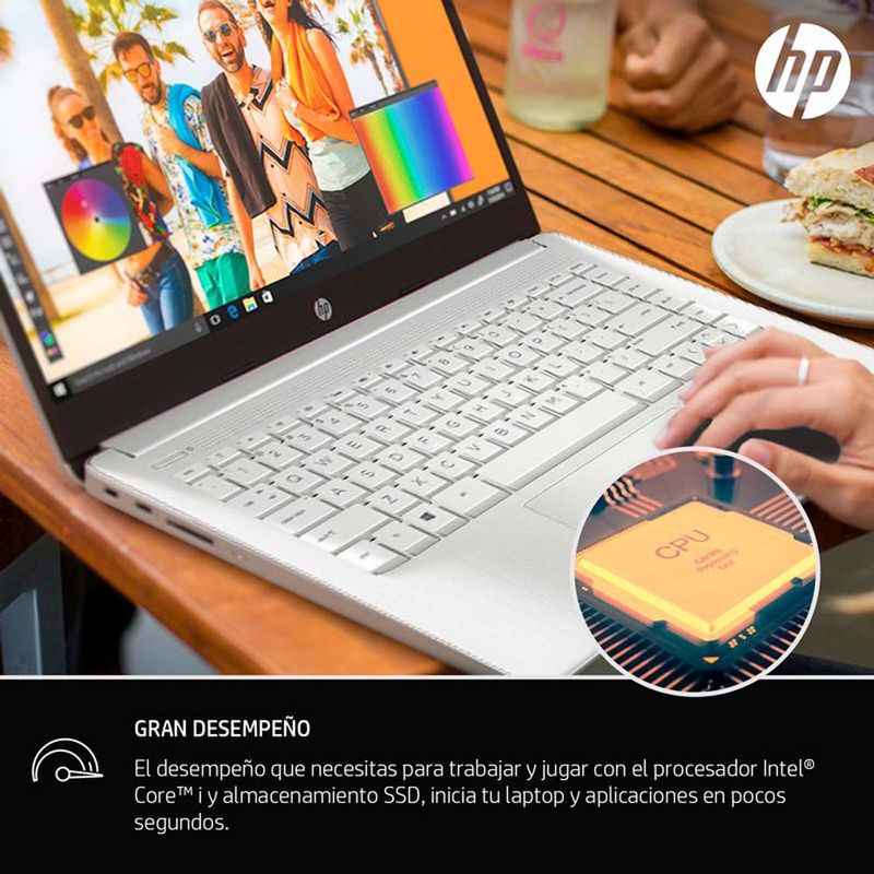 Laptop Hp 14 Cf2074la 14 Intel Core I5 8gb 256gb Ssd Real Plaza 8156