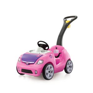 Carrito para niña Step 2 Coche De Paseo con Guiador Rosado