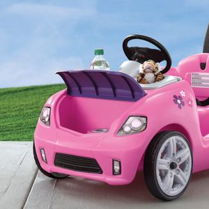 Carrito para niña Step 2 Coche De Paseo con Guiador Rosado