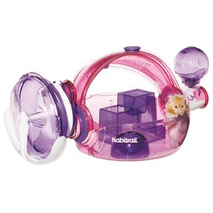 Jaula Habitrail Ovo Home para Hamsters Fucsia