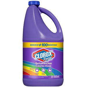 Quitamanchas Líquido CLOROX Ropa Color Frasco 1800ml