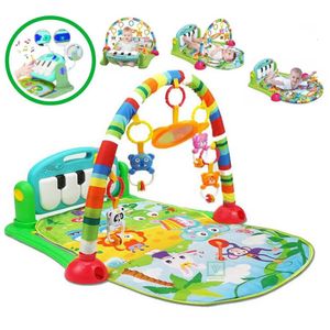 Gimnasio Multifunción con Piano 3 en 1 Verde
