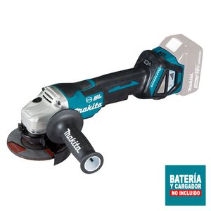Esmeril Angular Makita 4 1/2" 18v BL Hombre Muerto DGA467Z
