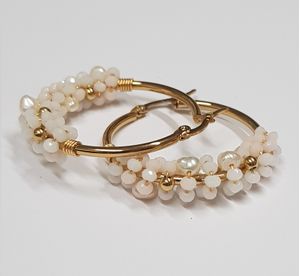 Aretes Penélope Argollas Penélope Blanco