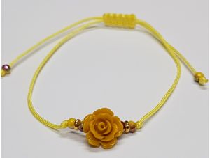 Pulsera Penélope Mati Flor Amarilla