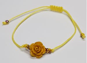 Pulsera Penélope Mati Flor Amarilla