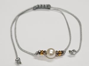 Pulsera Penélope Mati Perla Gris