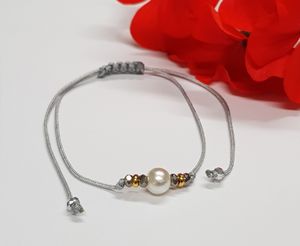 Pulsera Penélope Mati Perla Gris