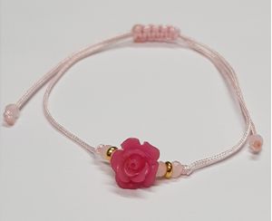 Pulsera Penélope Mati Flor Rosado