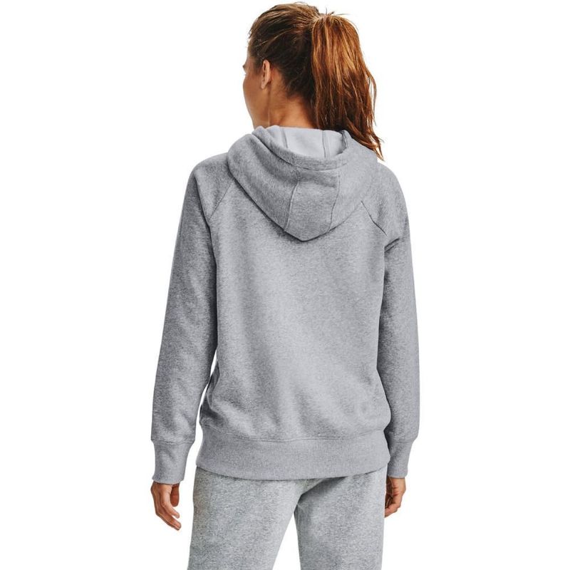 Polera Under Armour Mujer 1356318-035 Rival Fleece L Gris