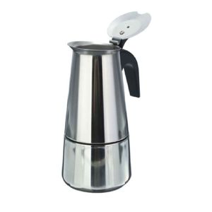 Cafetera Italiana Espresso Maker para 6 Tzs de Acero Inoxidable