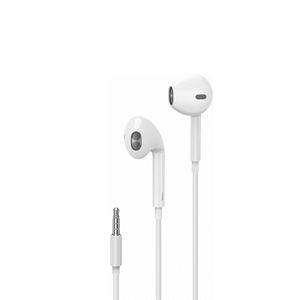 Audífonos tipo Earpods Génericos 3.5mm Blanco