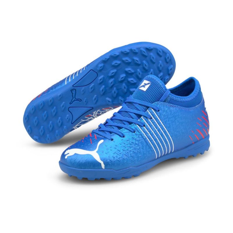 Zapatillas de Futbol Puma Nino Future Z 4.2 Tt Jr Azul Real Plaza