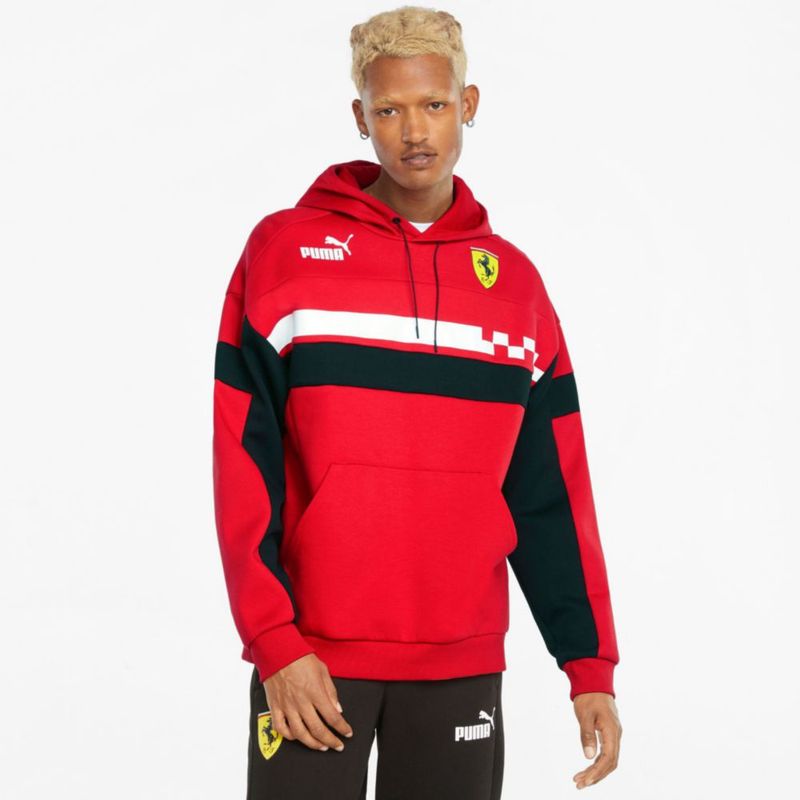  PUMA Camiseta Scuderia Ferrari Race SDS Roja : Automotriz