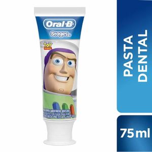 Pasta Dental ORAL-B Stages Chicle Tubo 75ml