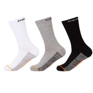 Medias Deportivas Pack x3 Enersocks Hombre 40-43 Negro