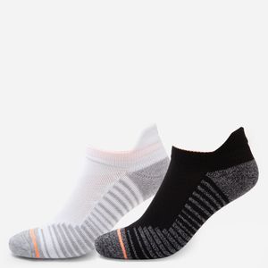 Medias Deportivas Pack x2 Enersocks Mujer 36-39 Negro