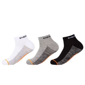 Medias Deportivas Pack x3 Enersocks Mujer 36-39 Negro