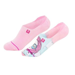 Medias Deportivas Pack x2 Enersocks Mujer 36-39 Rosado