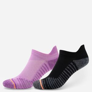 Medias Deportivas Pack x2 Enersocks Mujer 36-39 Morado2