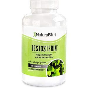 Testosterin with Ginkgo Biloba NaturalSlim 180 Cápsulas